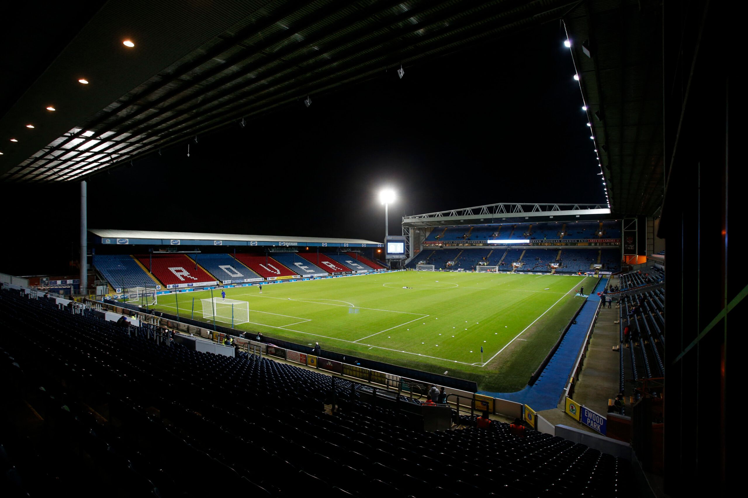 Soccer Football - Carabao Cup - Round of 16 - Blackburn Rovers v Nottingham Forest - Ewood Park, Blackburn, Britain - December 21, 2022 General view inside the stadium before the match Action Images via Reuters/Ed Sykes EDITORIAL USE ONLY. No use with unauthorized audio, video, data, fixture lists, club/league logos or 'live' services. Online in-match use limited to 75 images, no video emulation. No use in betting, games or single club /league/player publications.  Please contact your account re