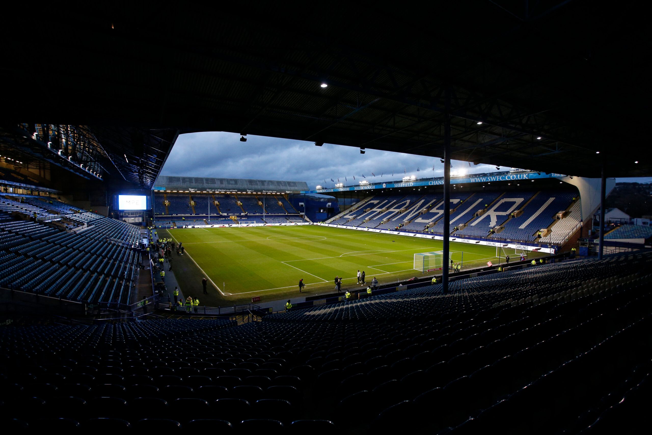 Soccer Football - FA Cup Third Round - Sheffield Wednesday v Newcastle United - Hillsborough Stadium, Sheffield, Britain - January 7, 2023 General view inside the stadium before the match Action Images via Reuters/Ed Sykes