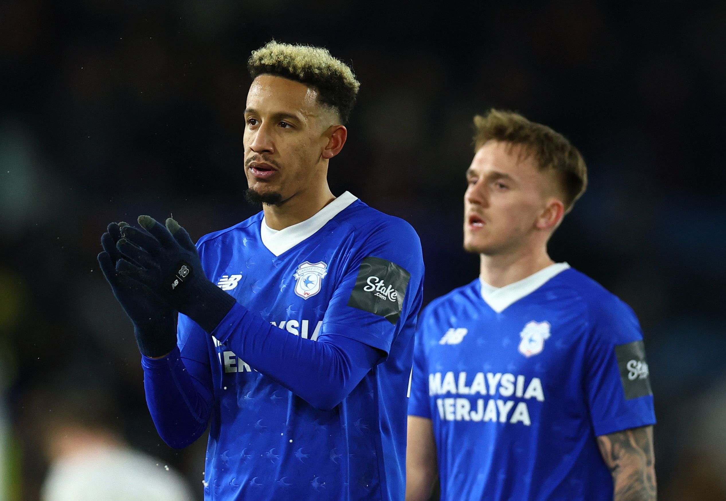 Soccer Football - FA Cup - Leeds United v Cardiff City - Elland Road, Leeds, Britain - January 18, 2023 Cardiff City's Callum Robinson looks dejected after the match REUTERS/Molly Darlington
