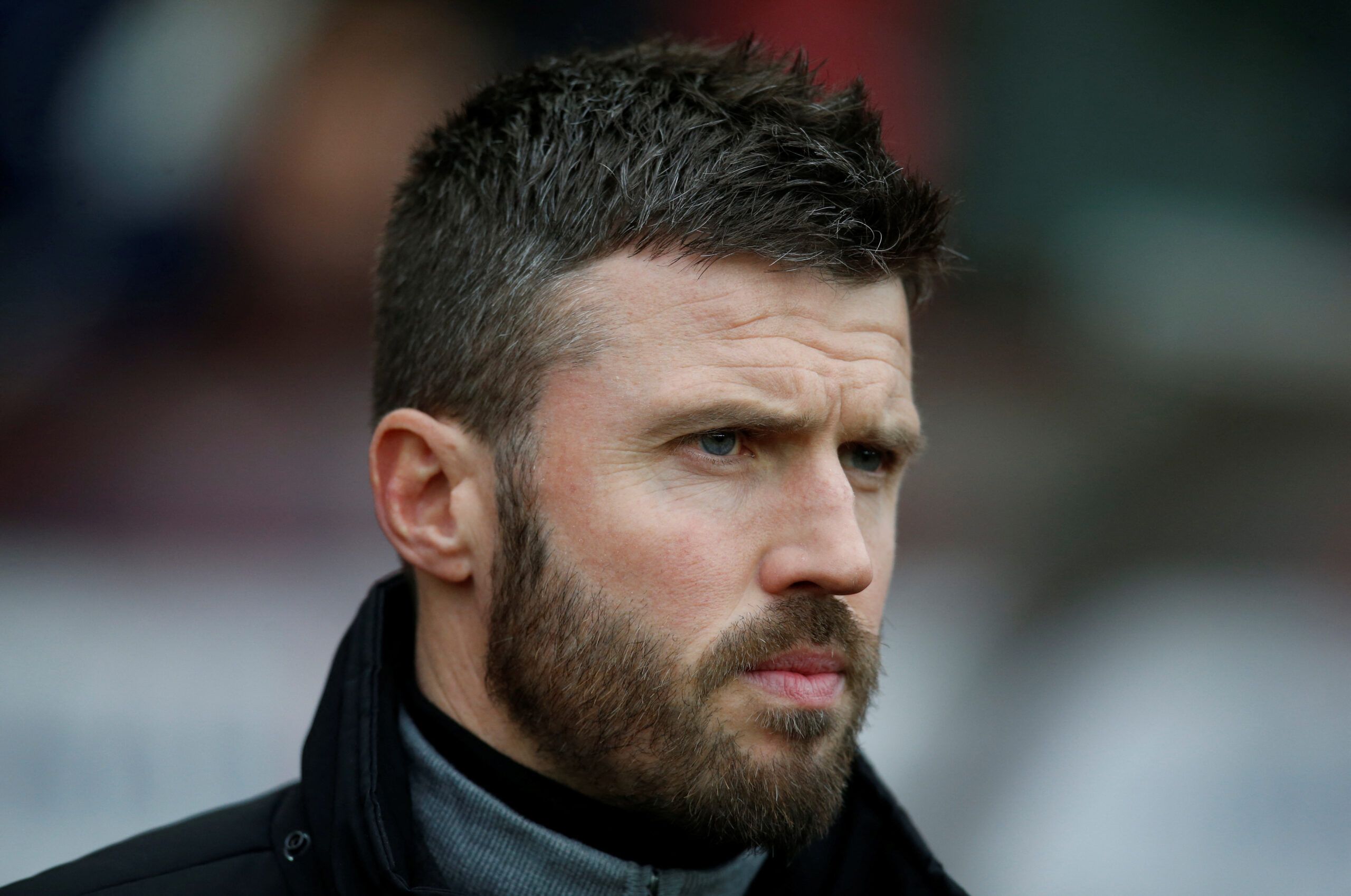 Soccer Football - Championship - Sunderland v Middlesbrough - Stadium of Light, Sunderland, Britain - January 22, 2023 Middlesbrough manager Michael Carrick  Action Images/Ed Sykes  EDITORIAL USE ONLY. No use with unauthorized audio, video, data, fixture lists, club/league logos or 