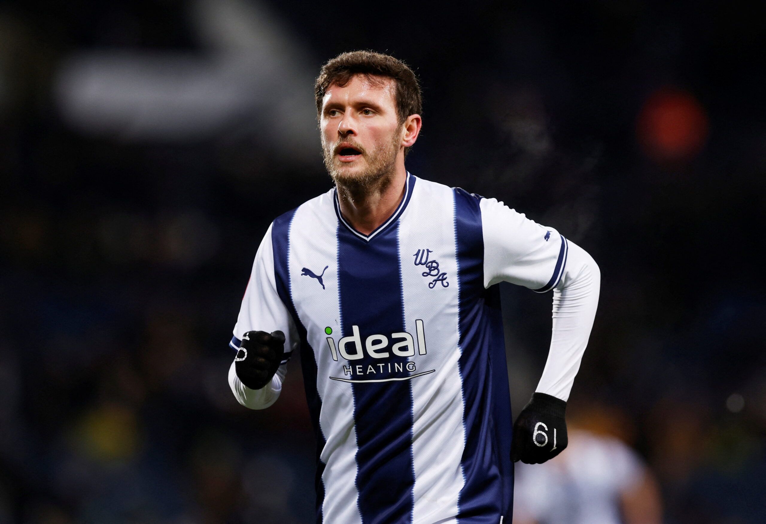 Soccer Football - FA Cup Third Round Replay - West Bromwich Albion v Chesterfield - The Hawthorns, West Bromwich, Britain - January 17, 2023 West Bromwich Albion's John Swift celebrates scoring their first goal  Action Images/Andrew Couldridge