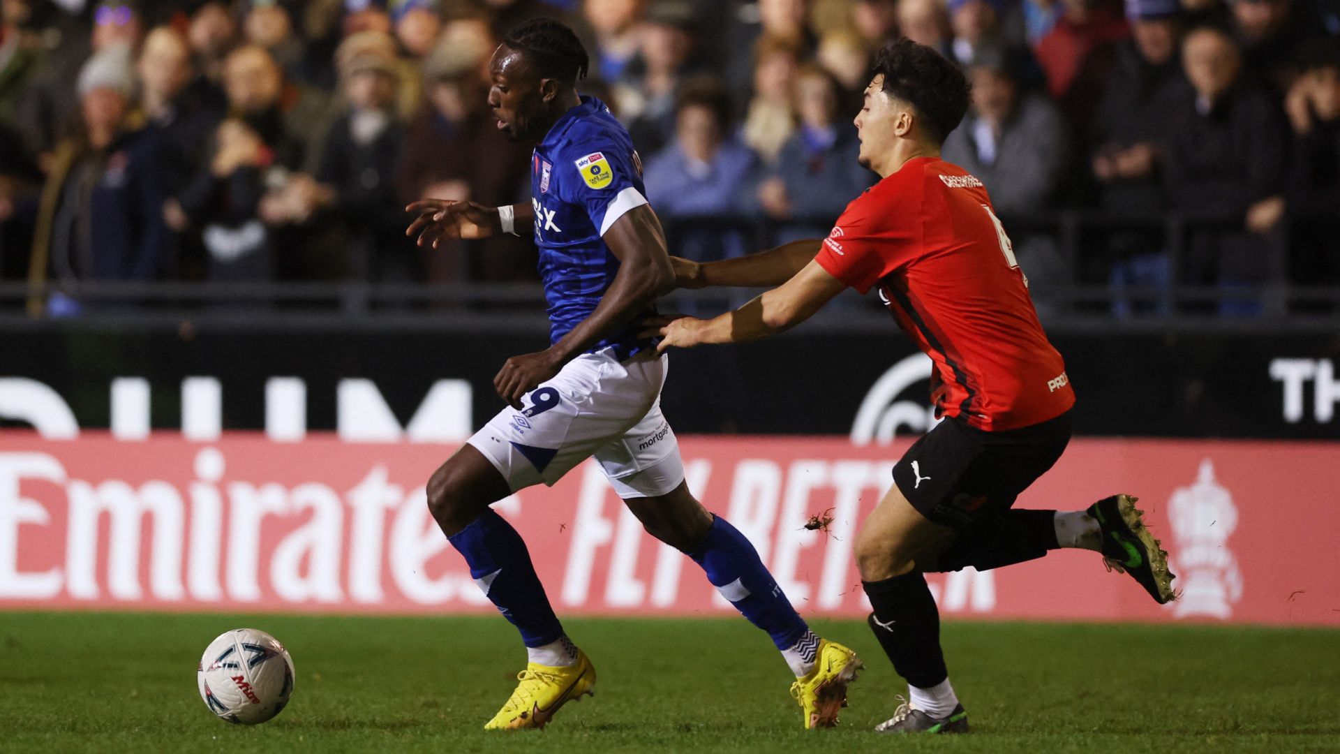 Freddie Ladapo shares message after Ipswich Town's win over Peterborough