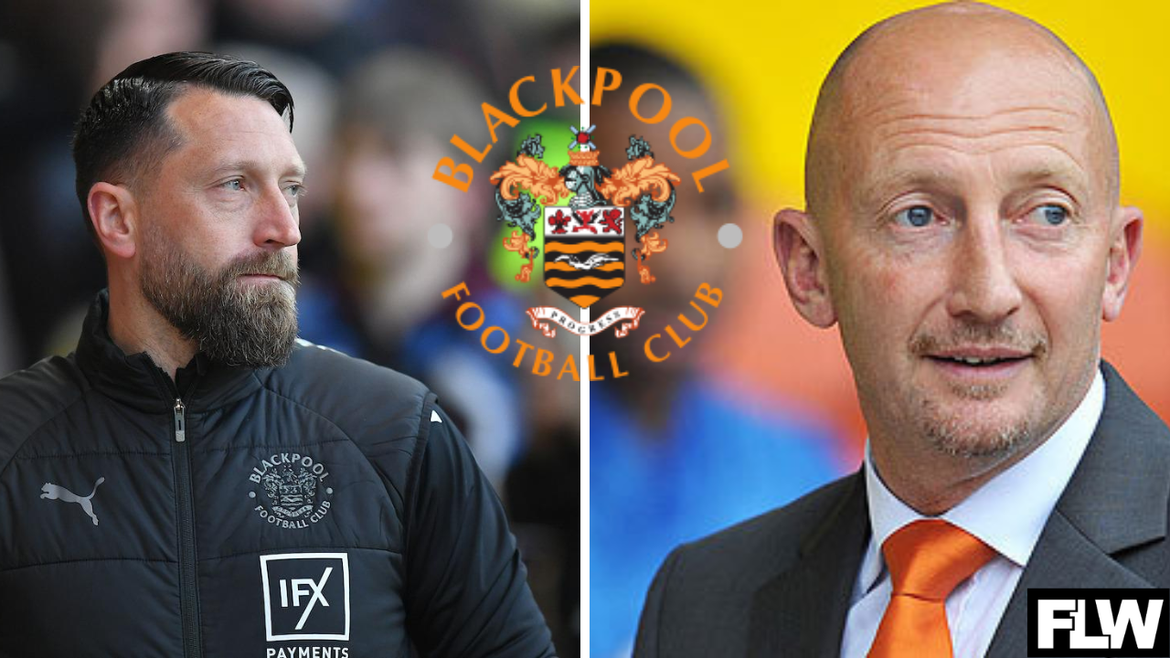Ian Holloway reacts when asked about potential Blackpool FC return