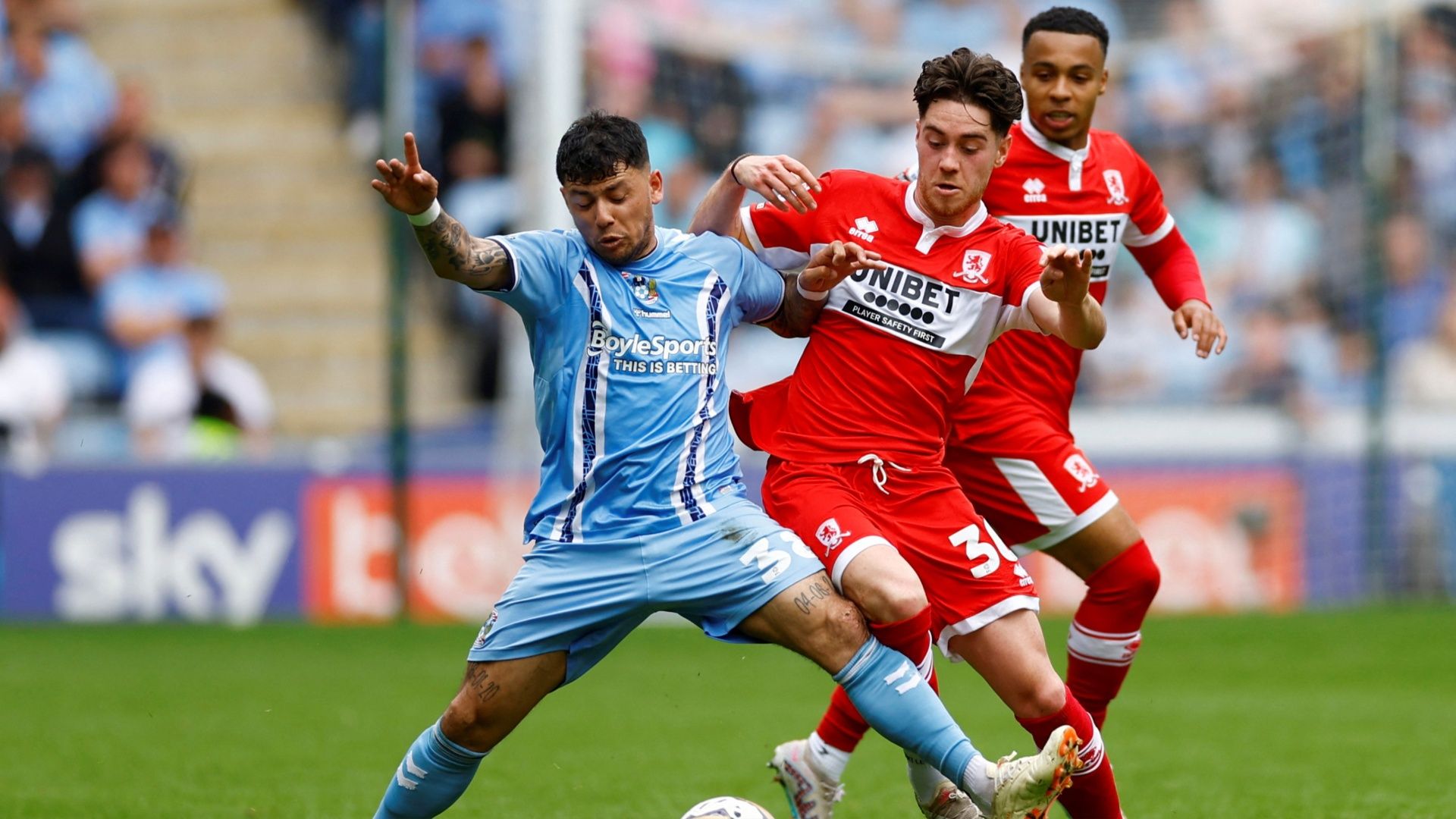 Championship - Play-off - Semi Final - First Leg - Coventry City v Middlesbrough