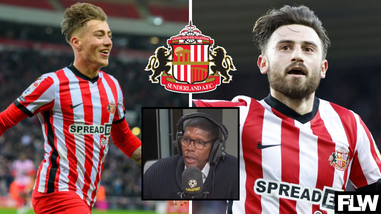 “Going to be concerned” – Carlton Palmer reacts to news involving Sunderland’s Jack Clarke and Patrick Roberts