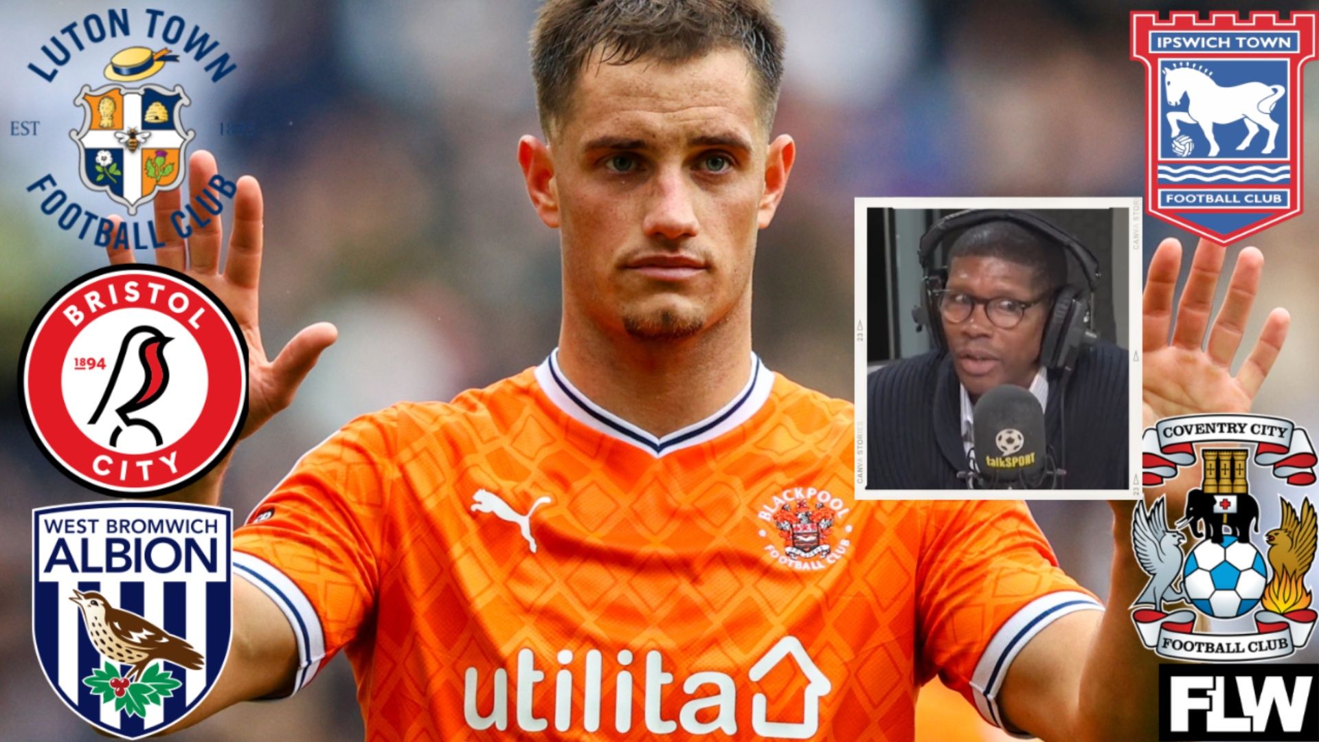 Carlton Palmer reacts as Ipswich, West Brom and Coventry eye Blackpool star Jerry Yates