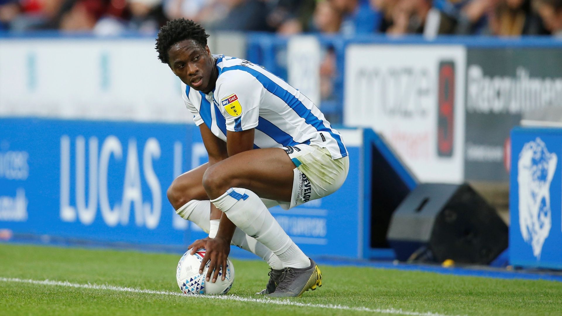 Who is Huddersfield Town's club record signing?
