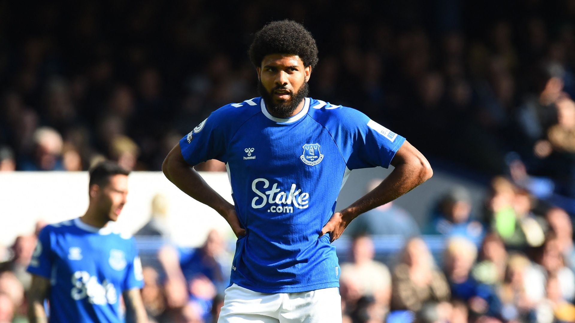 Ellis Simms could leave Everton in the transfer window