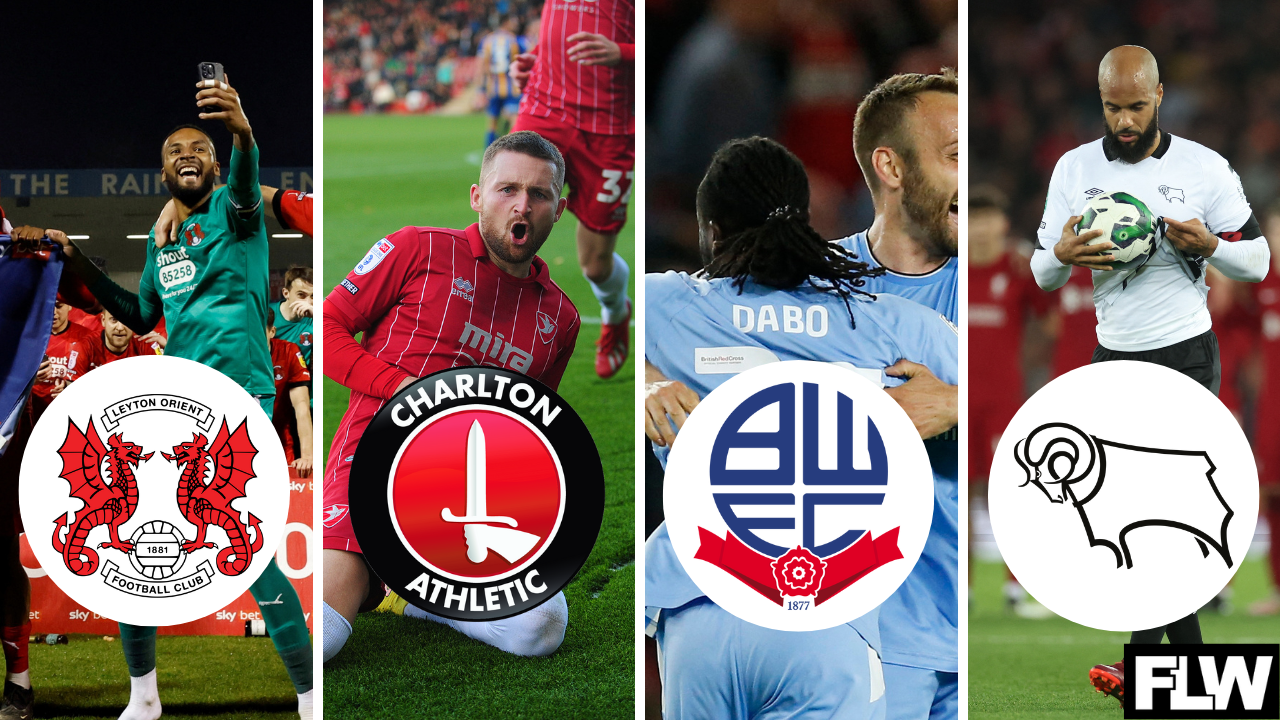 Bolton, Derby, Charlton and Leyton Orient updates