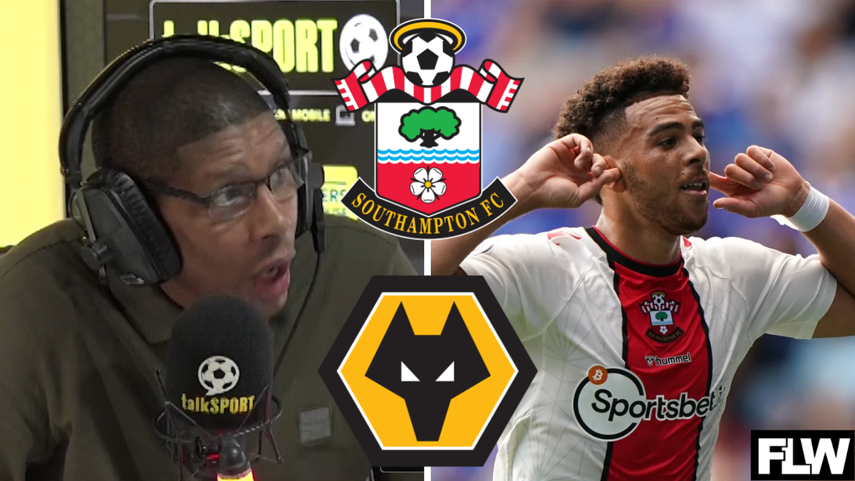 Carlton Palmer reacts as Wolves eye Southampton’s Che Adams