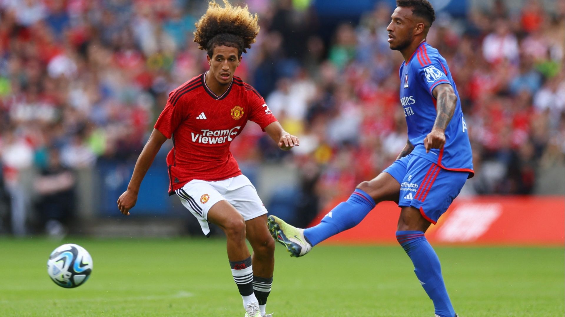 Leicester City rivalling Luton Town in race to sign Man Utd's Hannibal Mejbri