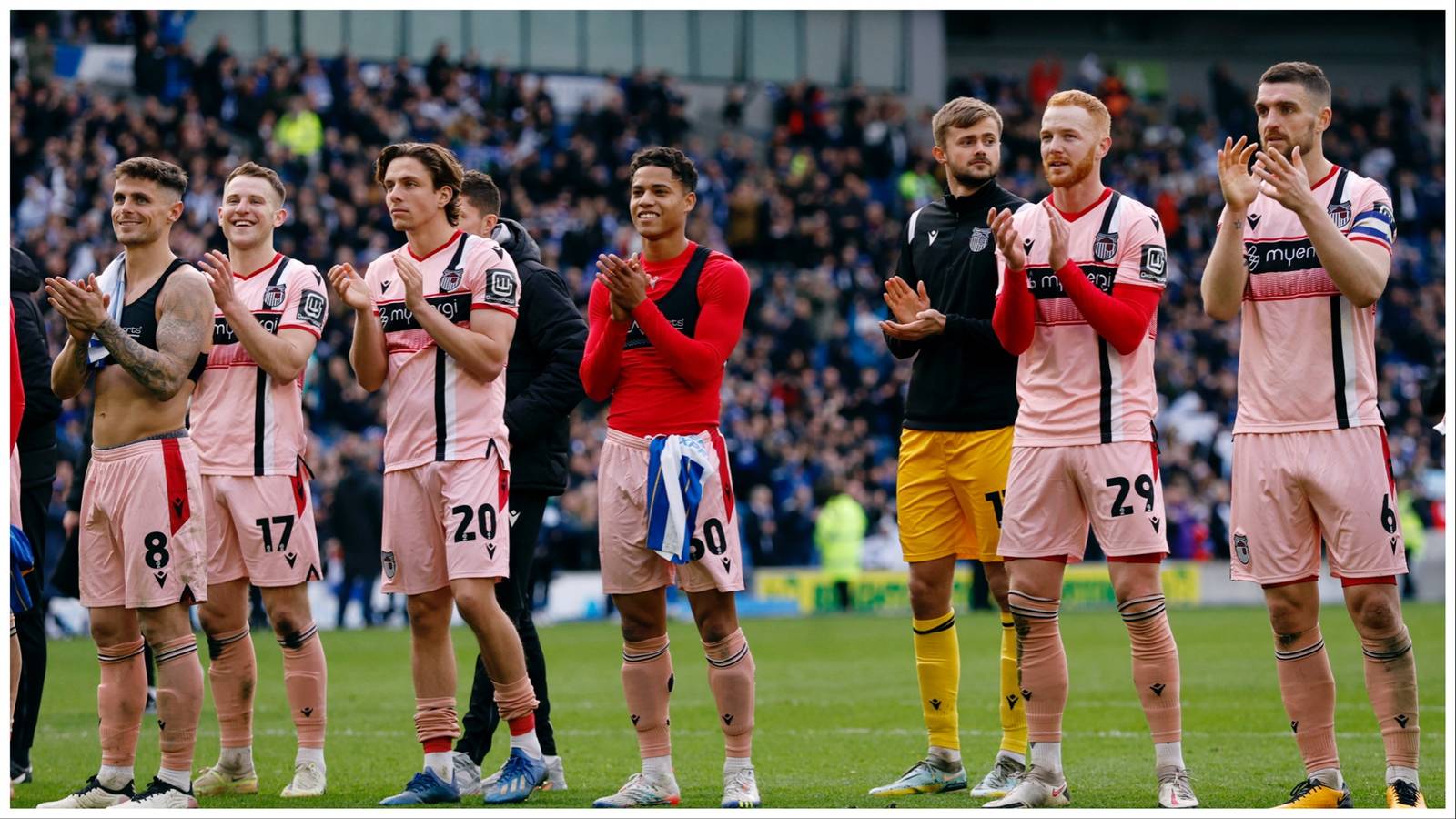 The 23/24 EFL League Two sides in order of lowest financial value to ...