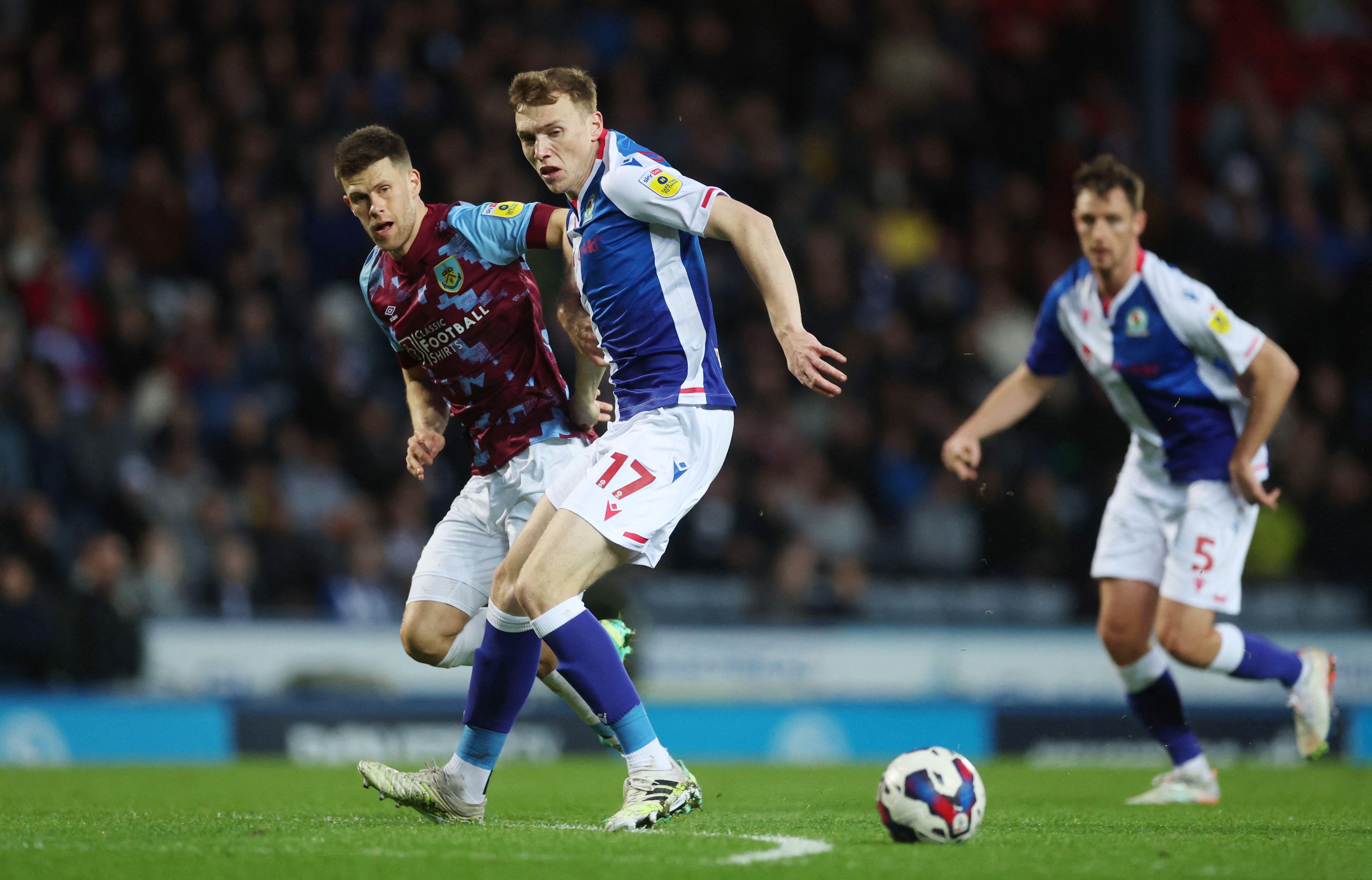 How does Blackburn Rovers' market value compare to Burnley?