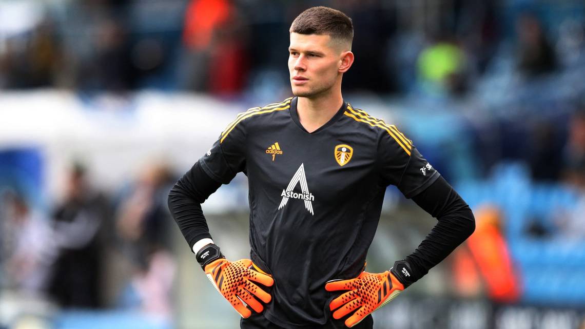 Illan Meslier: Leeds are reportedly still looking to sell the goalkeeper in January
