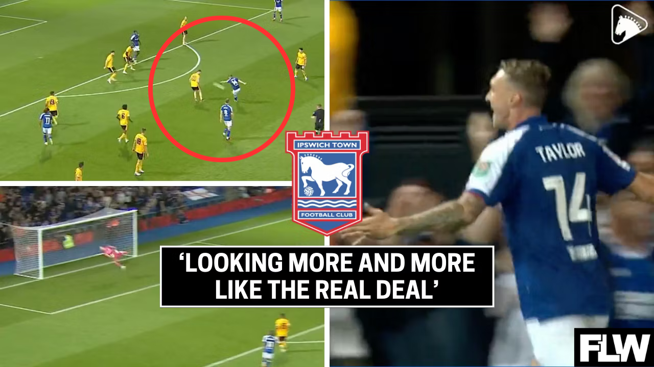 Jack Taylor scores stunning Ipswich Town winner v Wolves