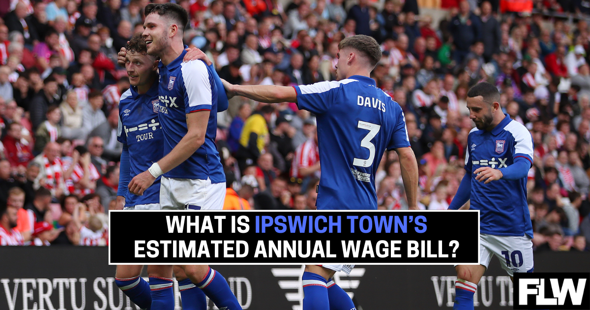 Ipswich Town Annual wage bill and current highest earner at the club