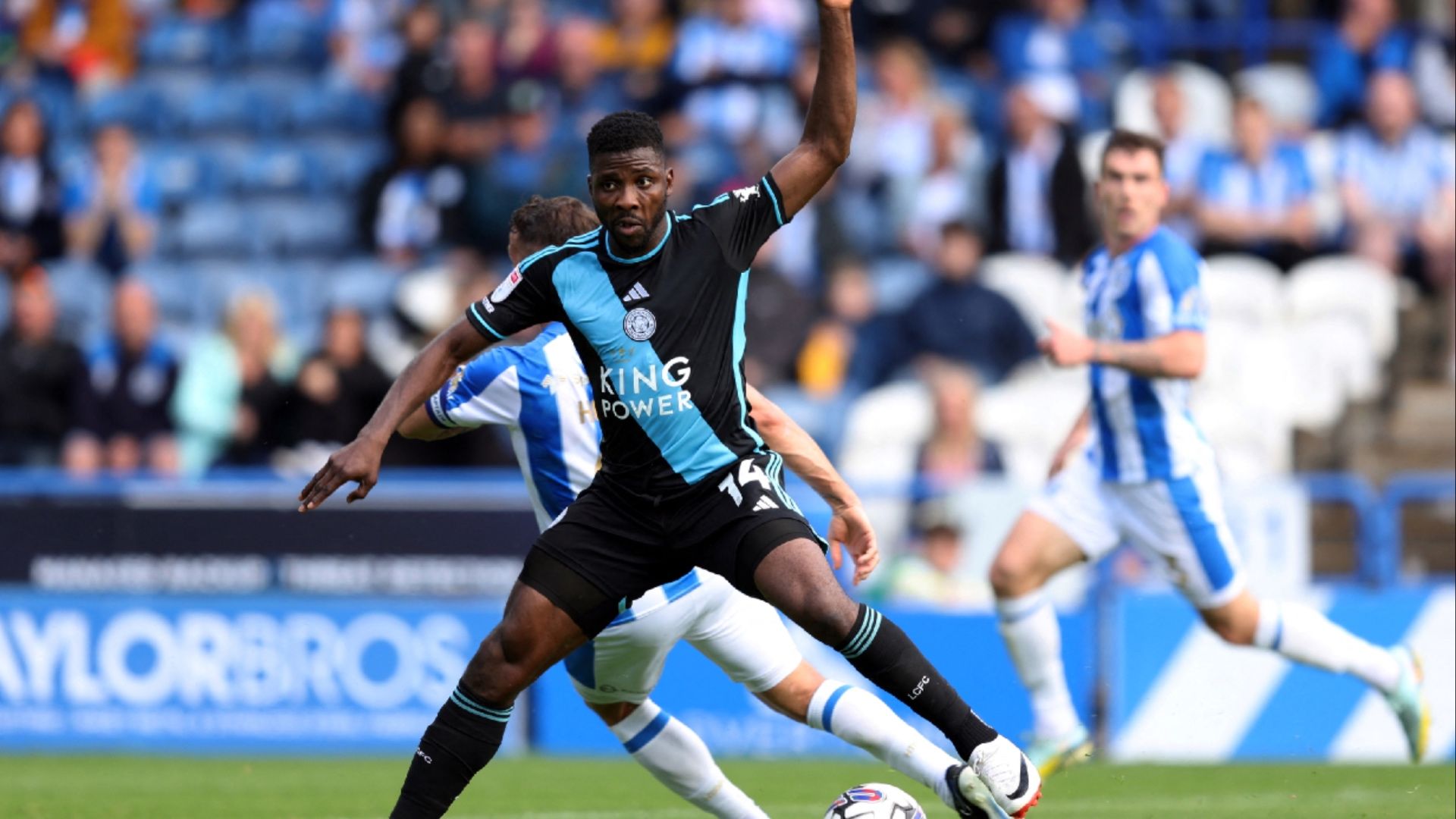 kelechi iheanacho in the Championship with Leicester City 