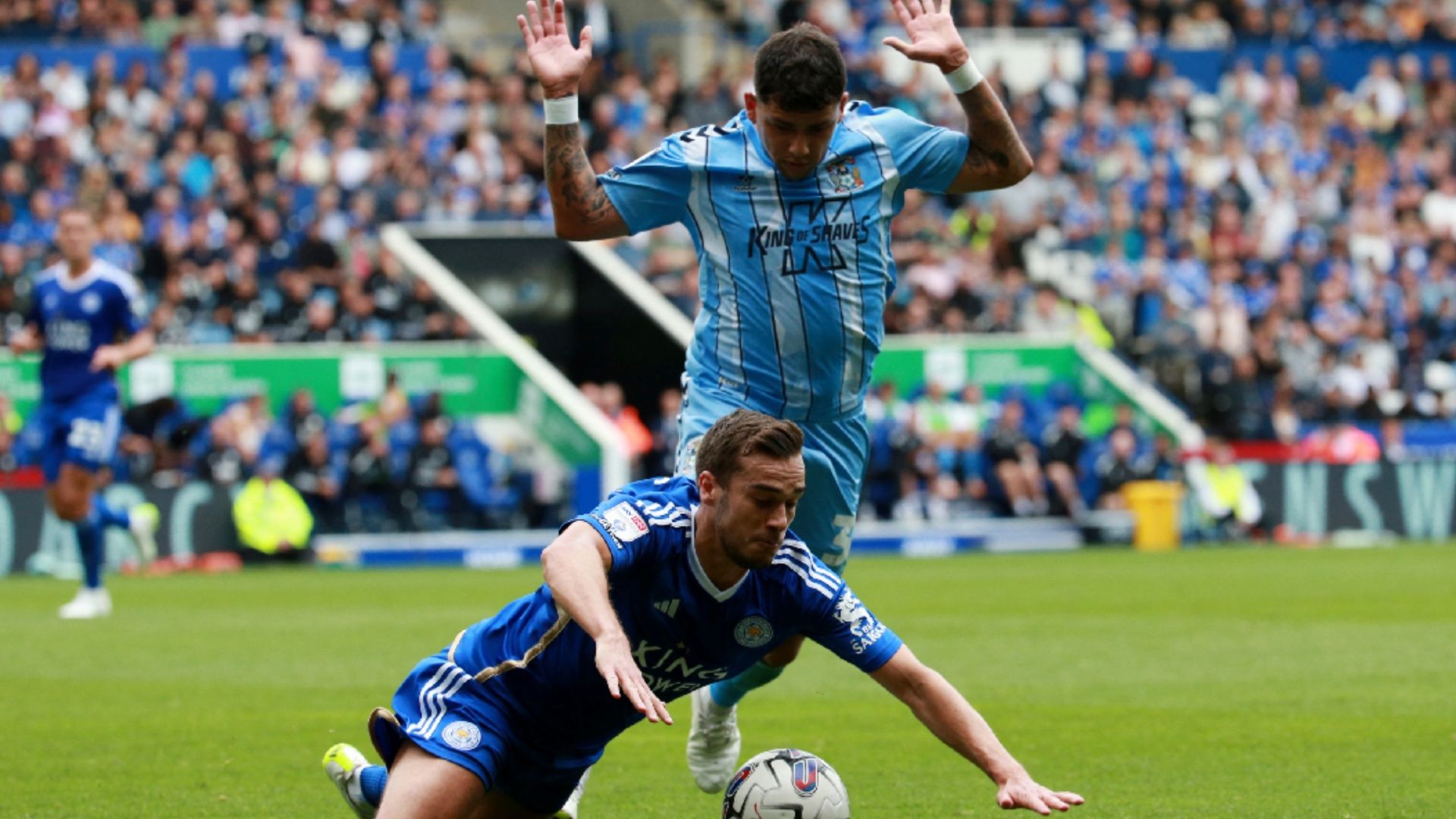 Leicester City midfielder Harry Winks