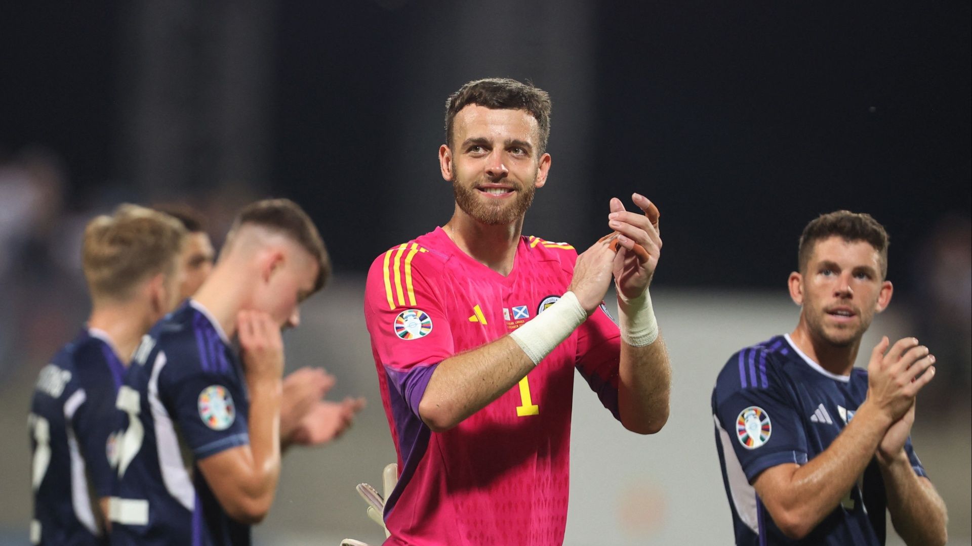 Angus Gunn, Scotland v Cyrpus