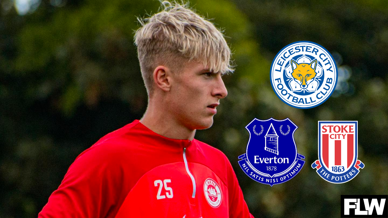 Leicester, Stoke and Everton keen to sign Larne midfielder Dylan Sloan