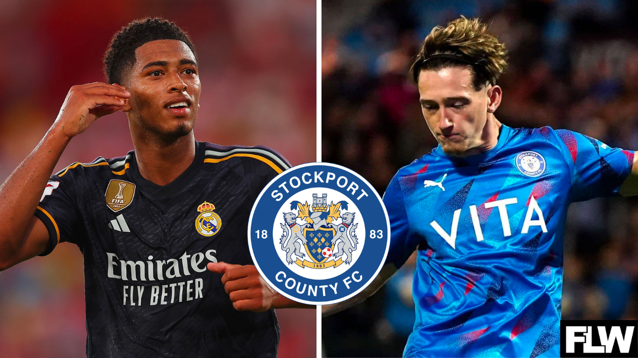Jude bellingham sends message to aston villa and stockport forward