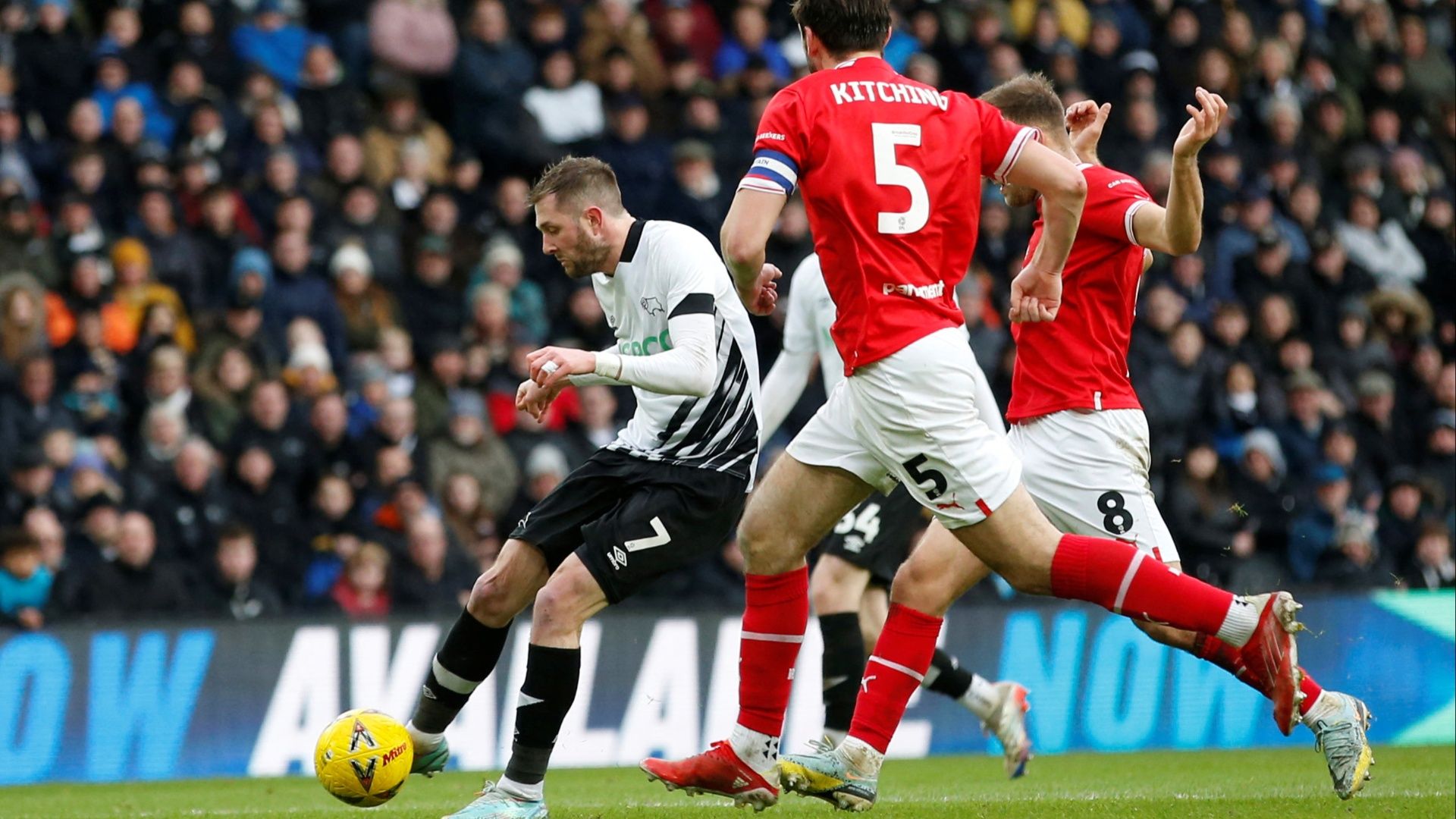 Tom Barkhuizen tipped for Derby County exit in January