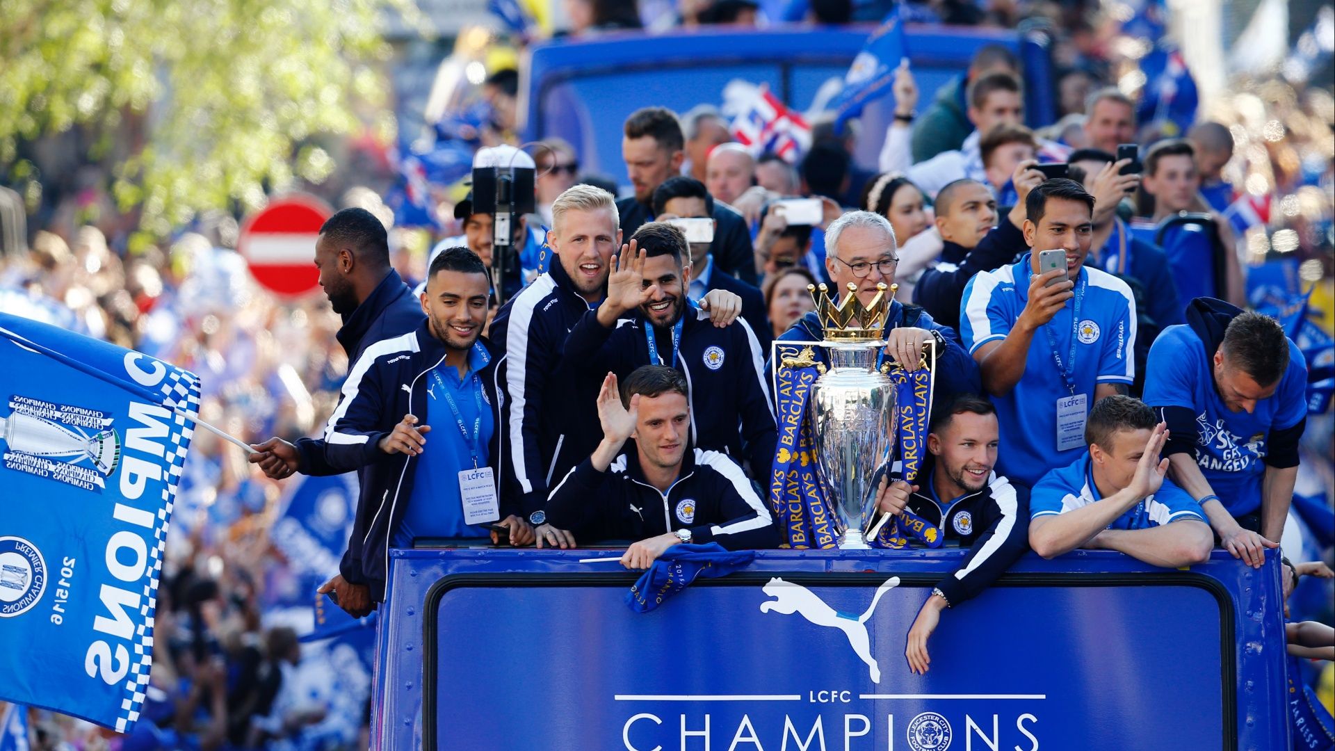 Leicester City title parade