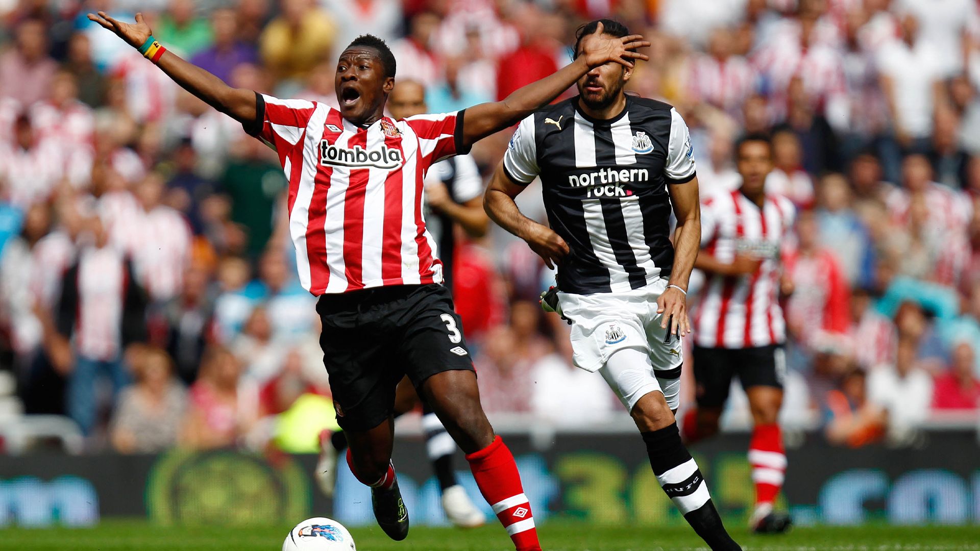 Asamoah Gyan: The Sunderland cult hero who is now earning big money ...