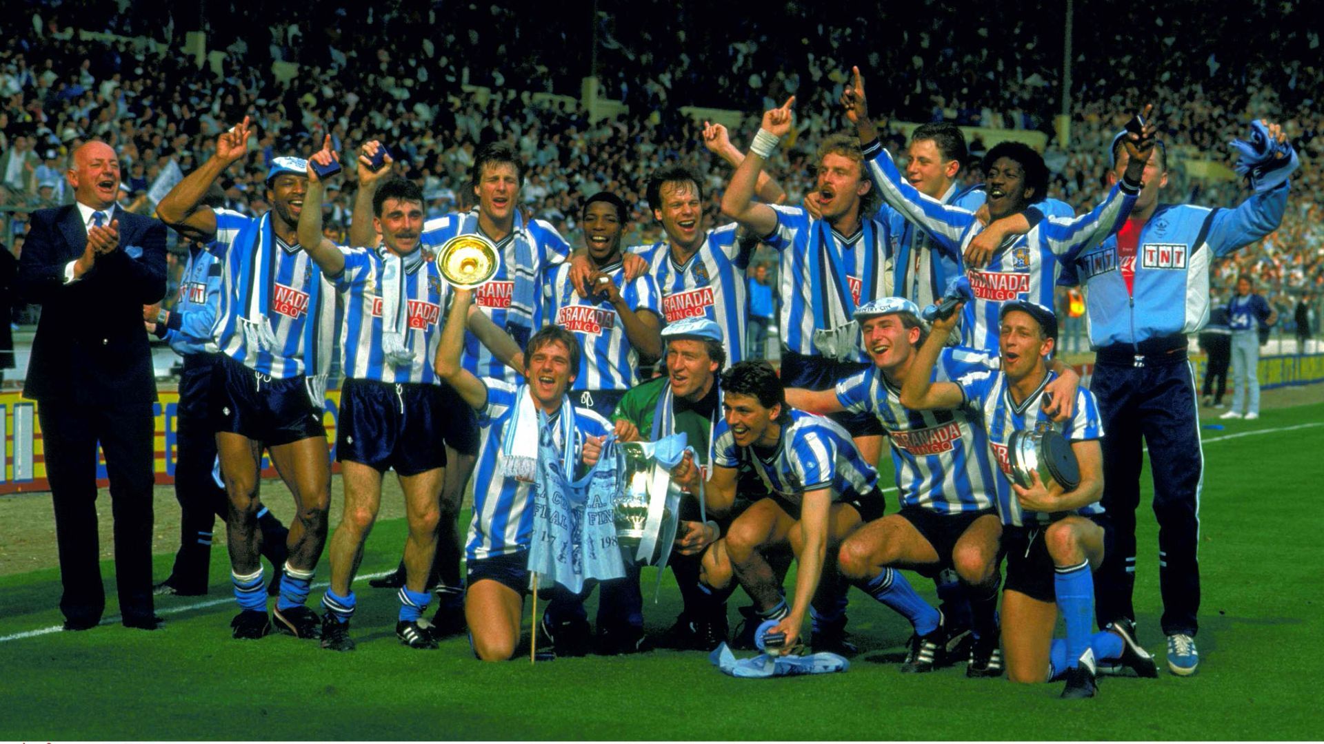 Coventry City win the FA Cup in 1987