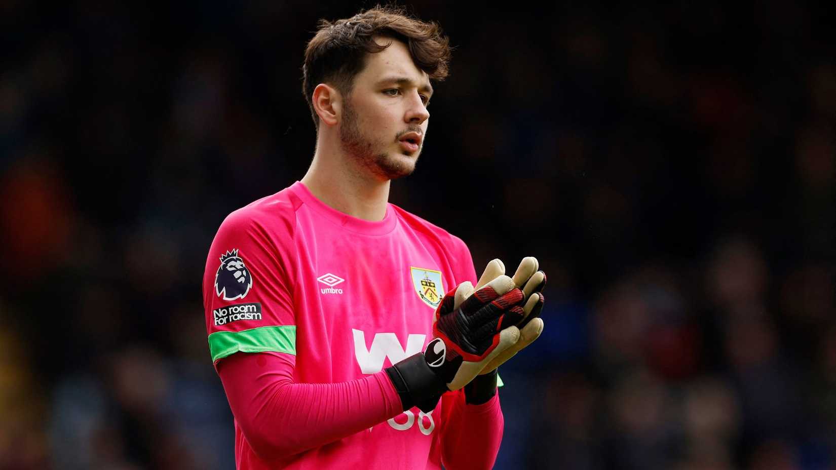 Burnley goalkeeper James Trafford