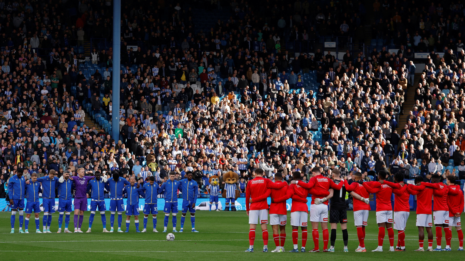 Anthony Musaba observes minute silence