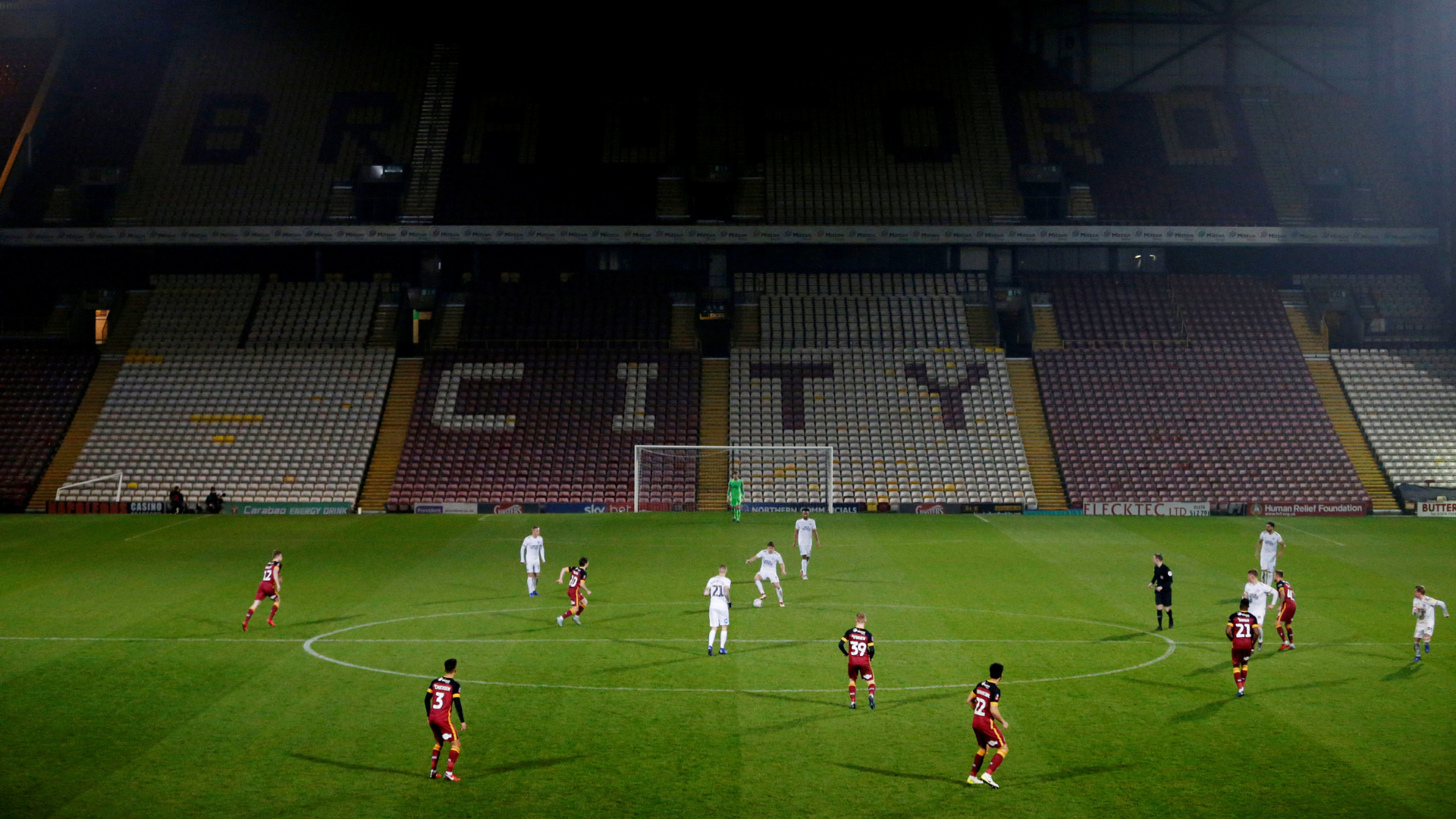 Bradford City 2018-19 Cup Game with Peterborough