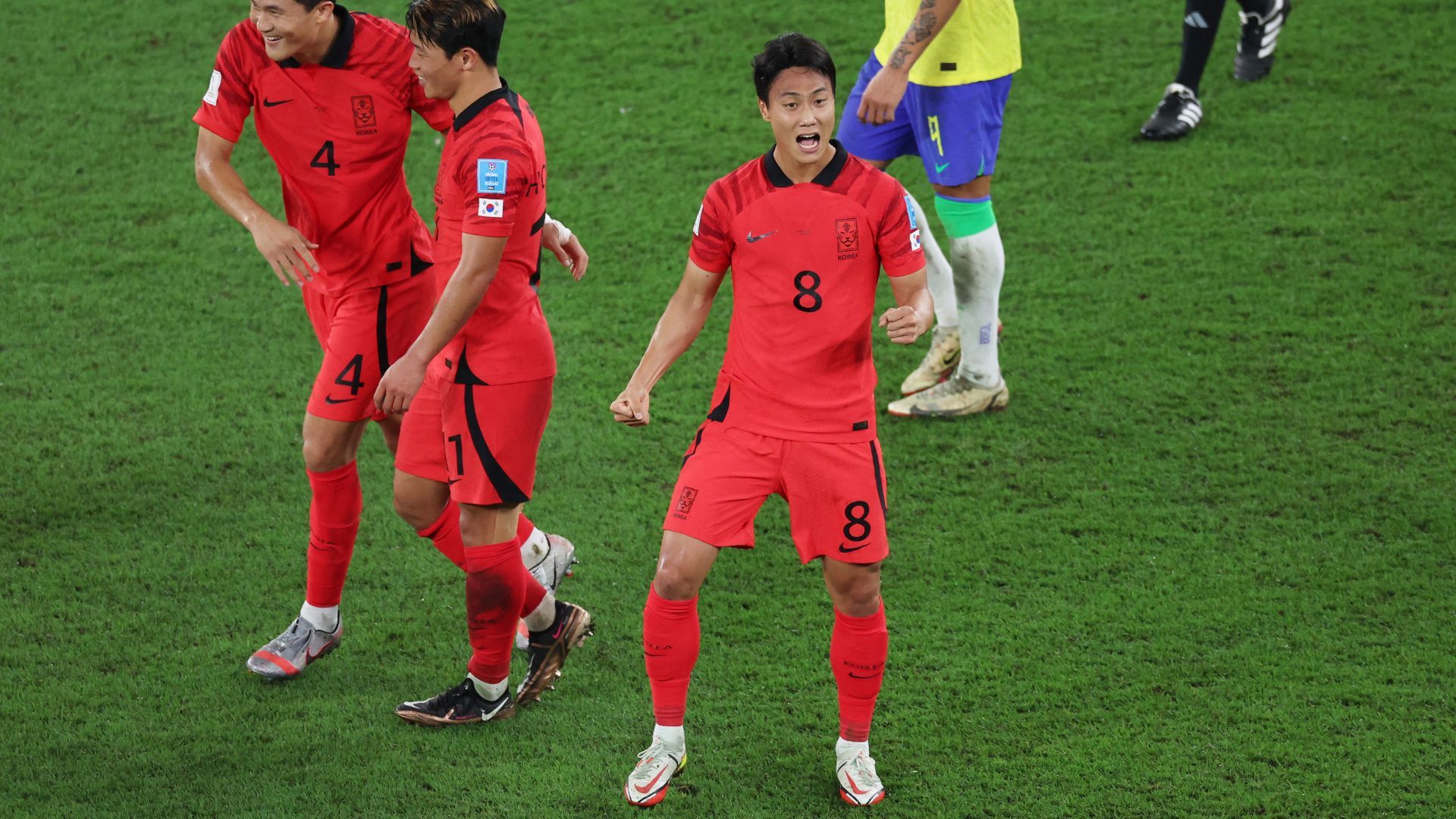Paik Paik Seung-ho playing for South Korea