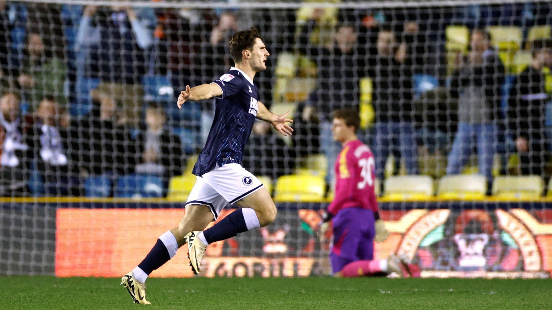 Ryan longman playing for Millwall