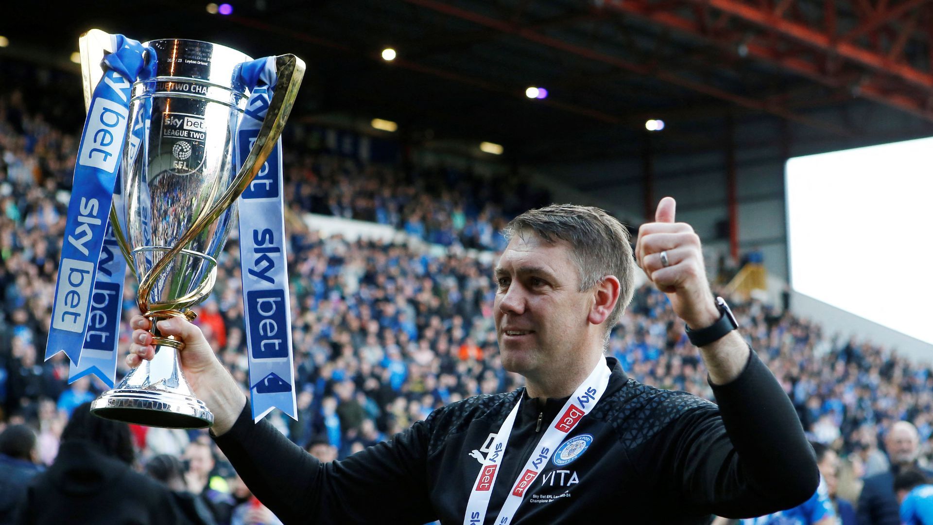 Dave Challinor Stockport County promotion