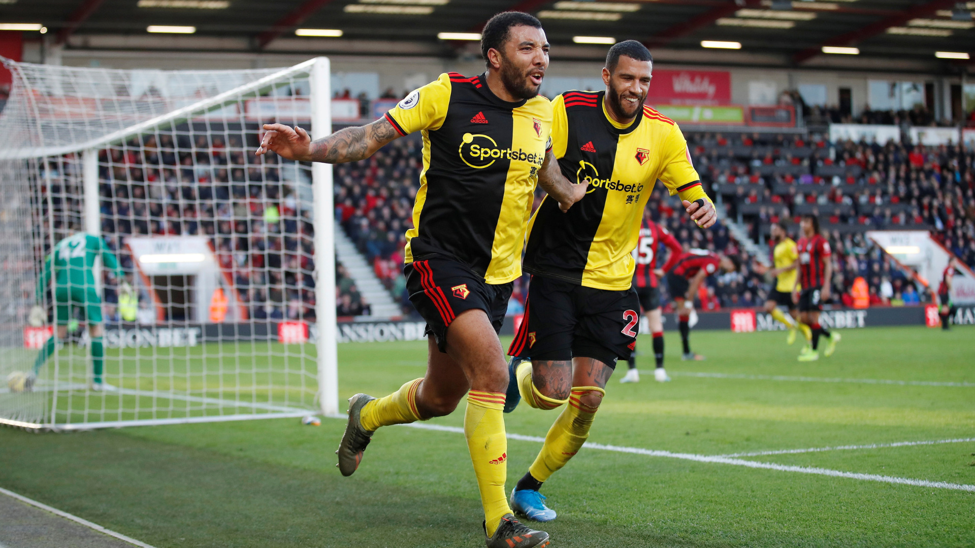 Troy Deeney and Etienne Capoue