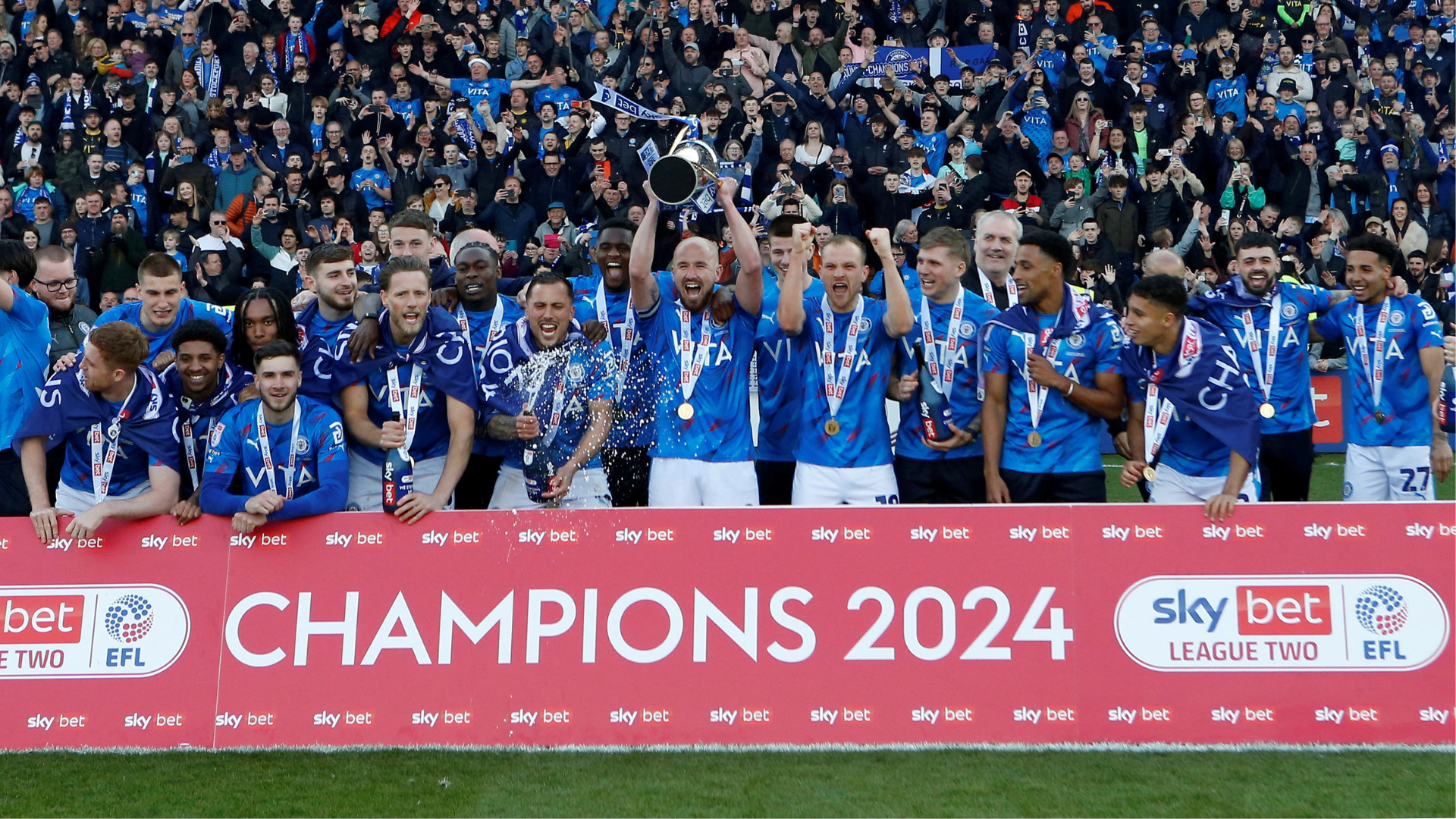 Stockport County league two champions 2024