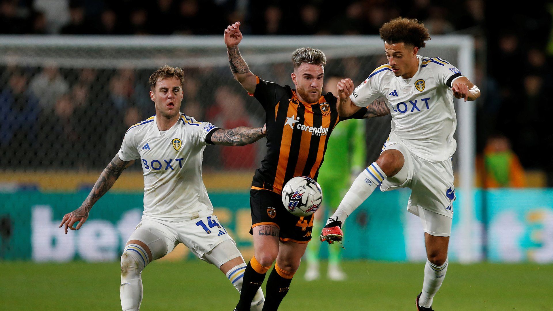 Aaron Connolly Hull City vs Leeds United