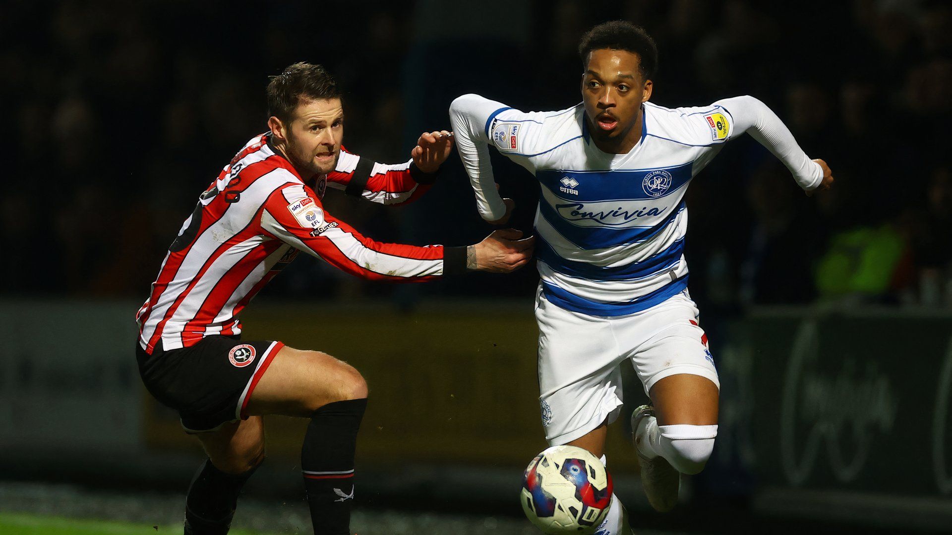 Chris WIllock for Queens Park Rangers in action