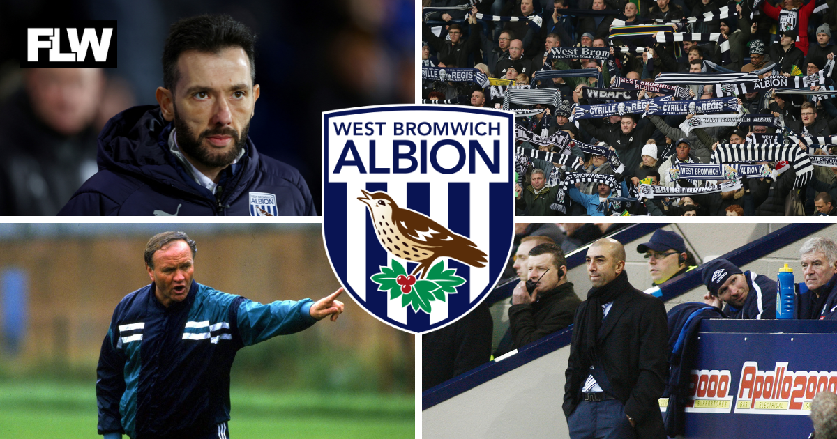 Ranking West Brom’s top 7 best managers based on PPG Jesse Carver = 3rd