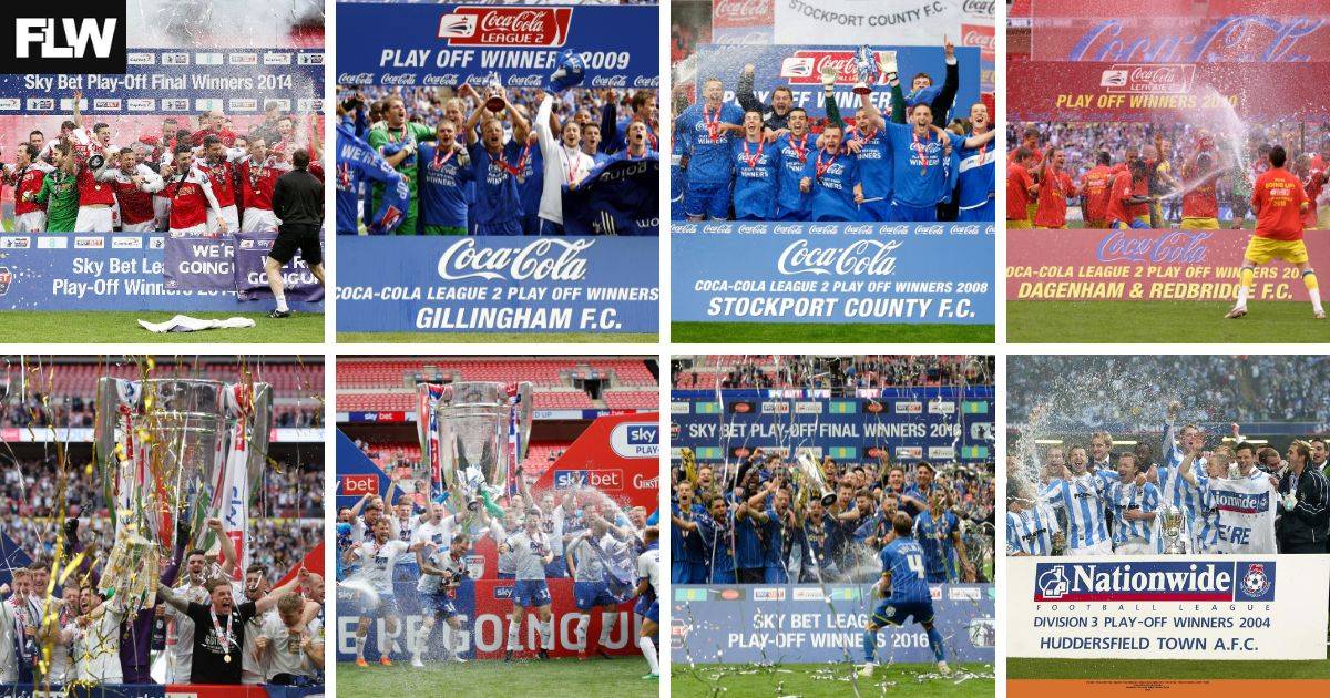The last 20 EFL League Two play-off winners