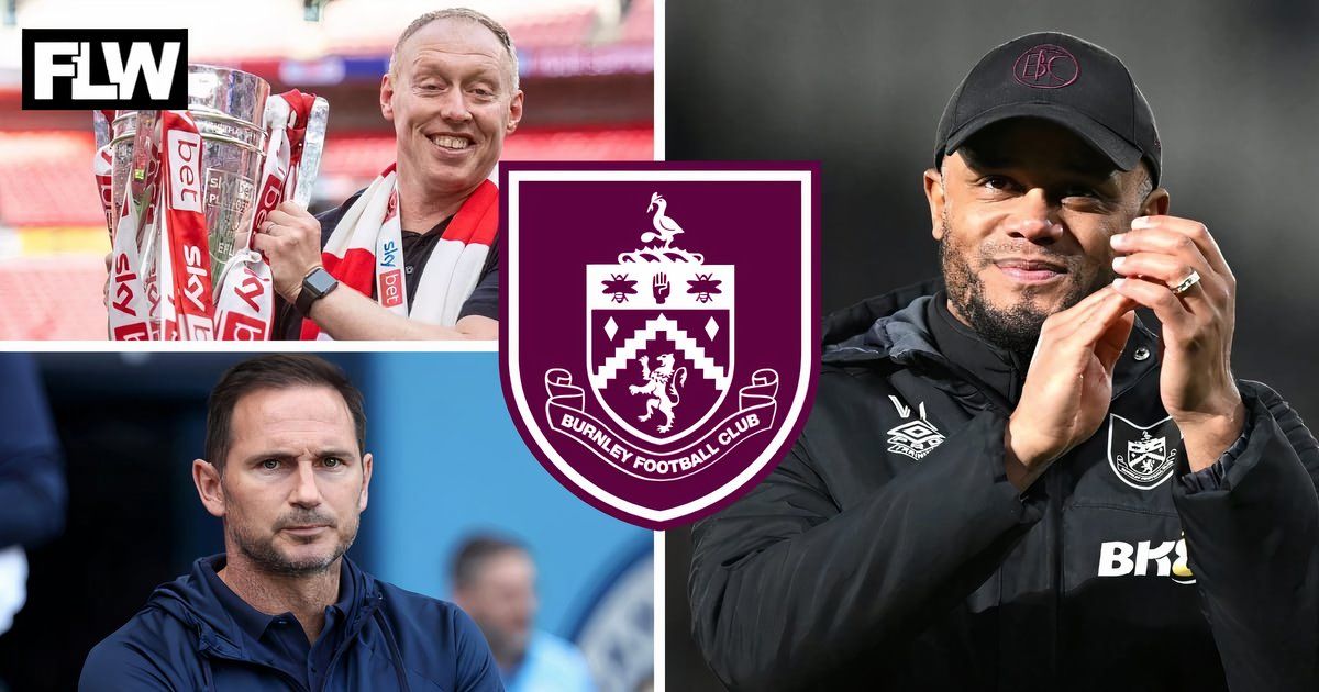 Burnley eye Frank Lampard and Steve Cooper as Vincent Kompany replacement