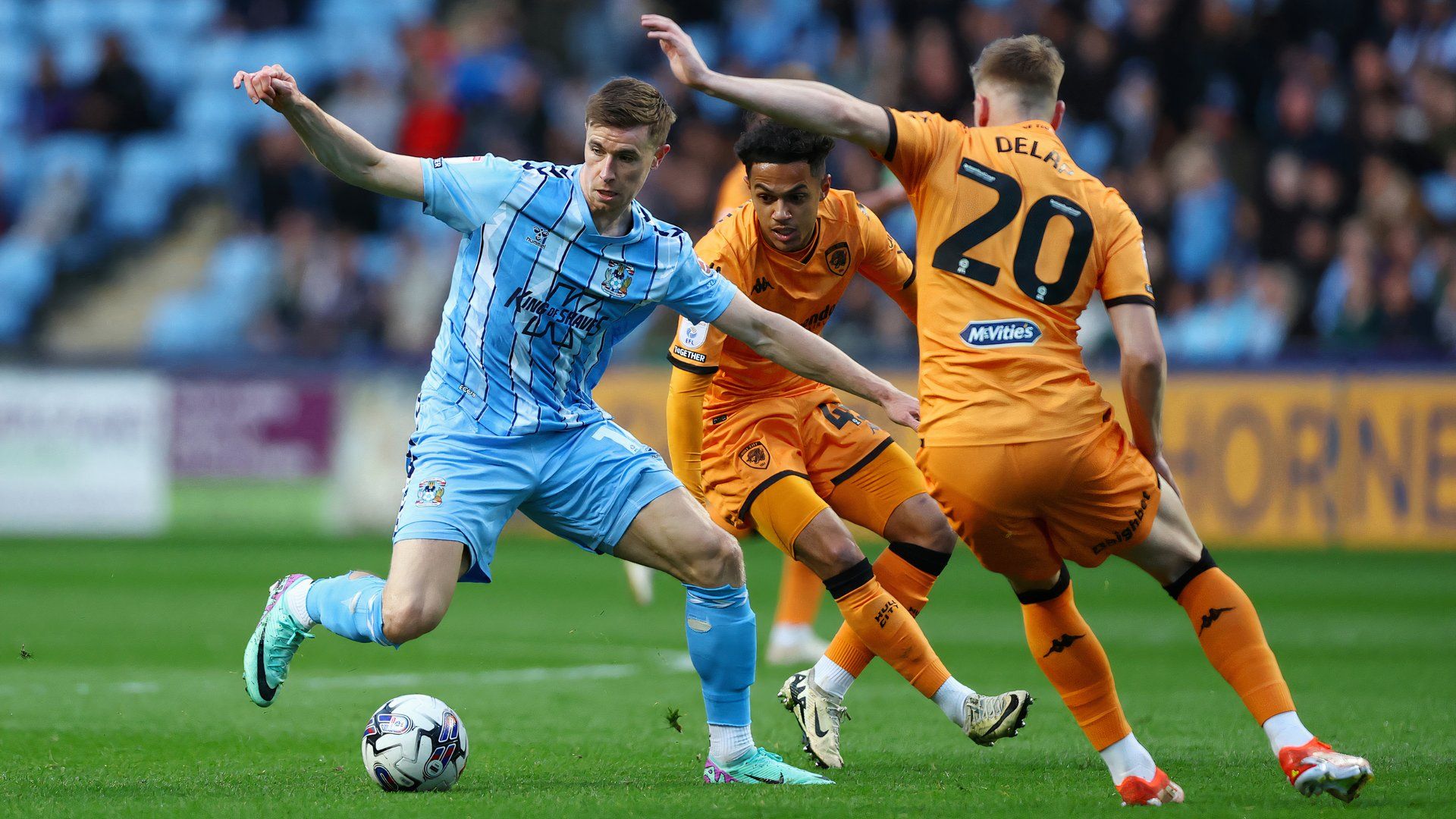 Ben Sheaf in action for Coventry City