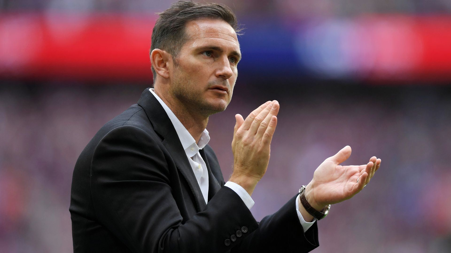 Frank Lampard after Derby County's play-off final defeat to Aston Villa