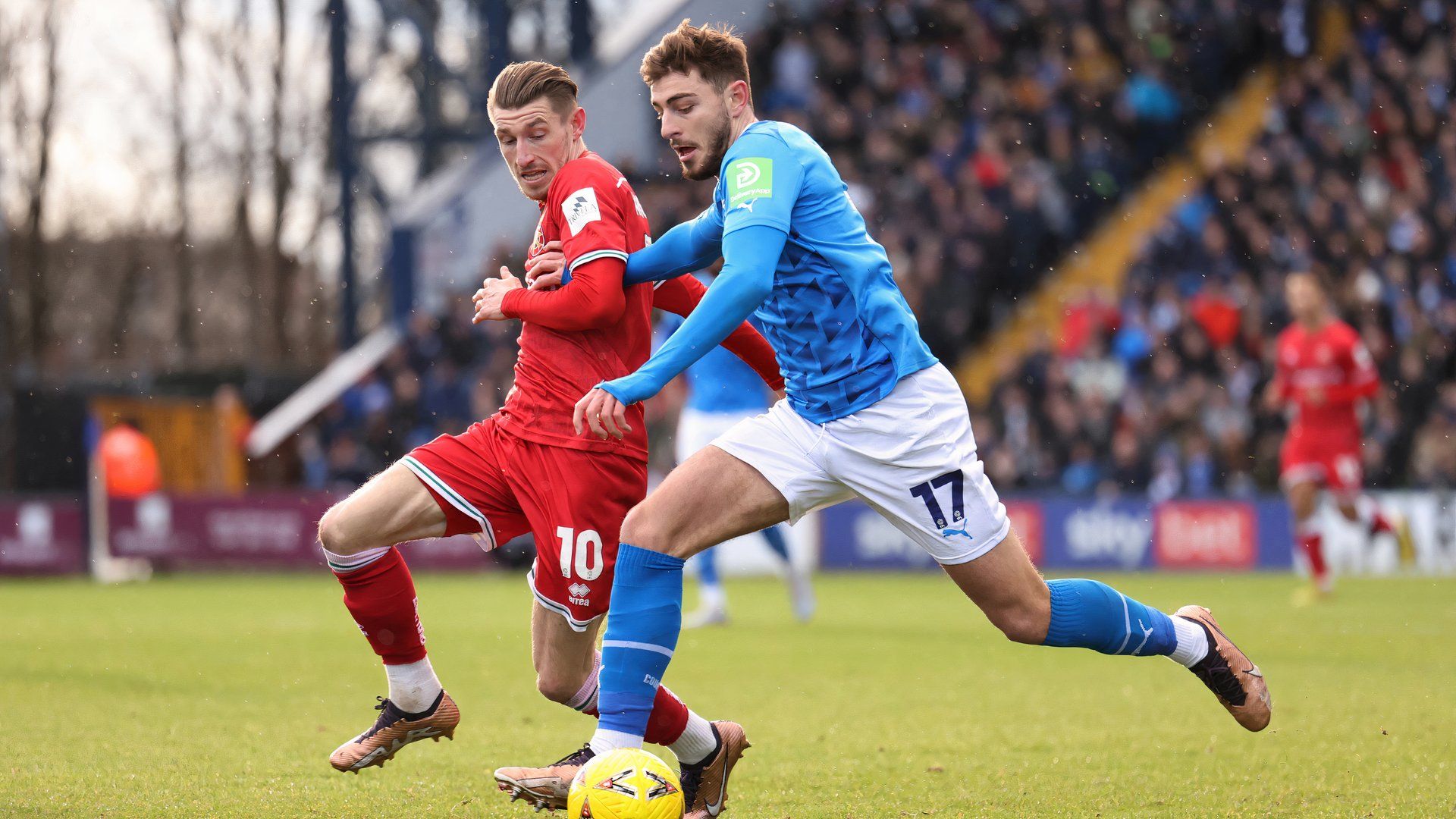 Louie Barry in: The ideal Stockport County starting XI v Cambridge ...