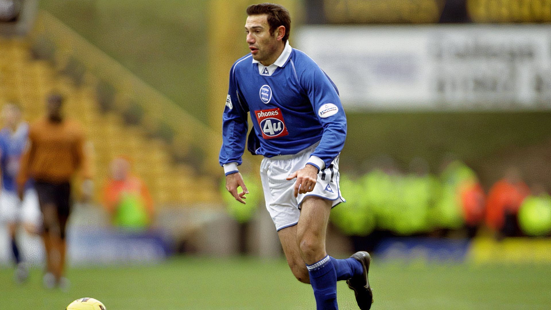 Stan Lazaridis playing for Birmingham City in 2001