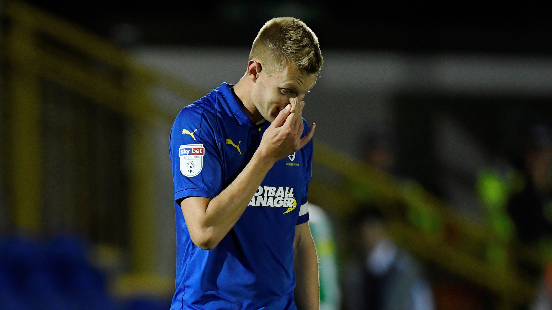 Joe Pigott disappointed AFC Wimbledon