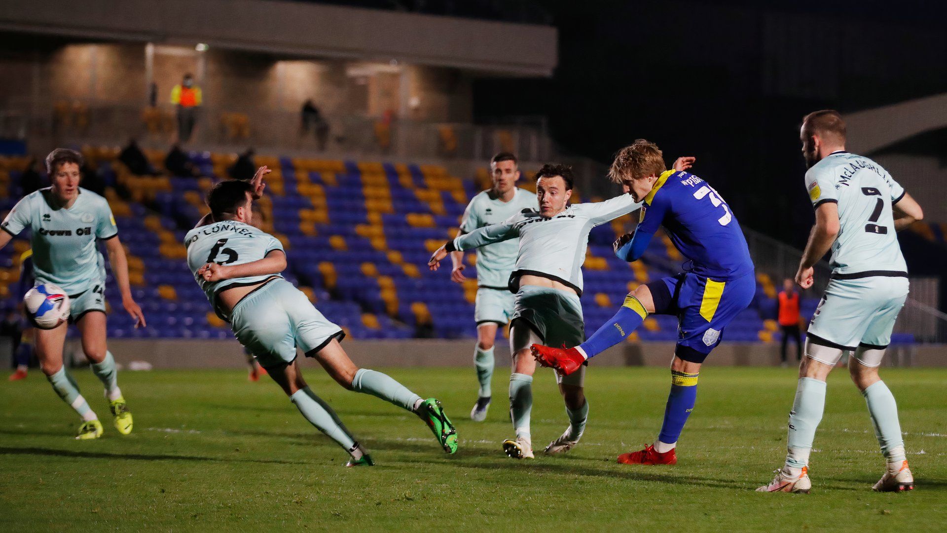 Joe Pigott AFC Wimbledon