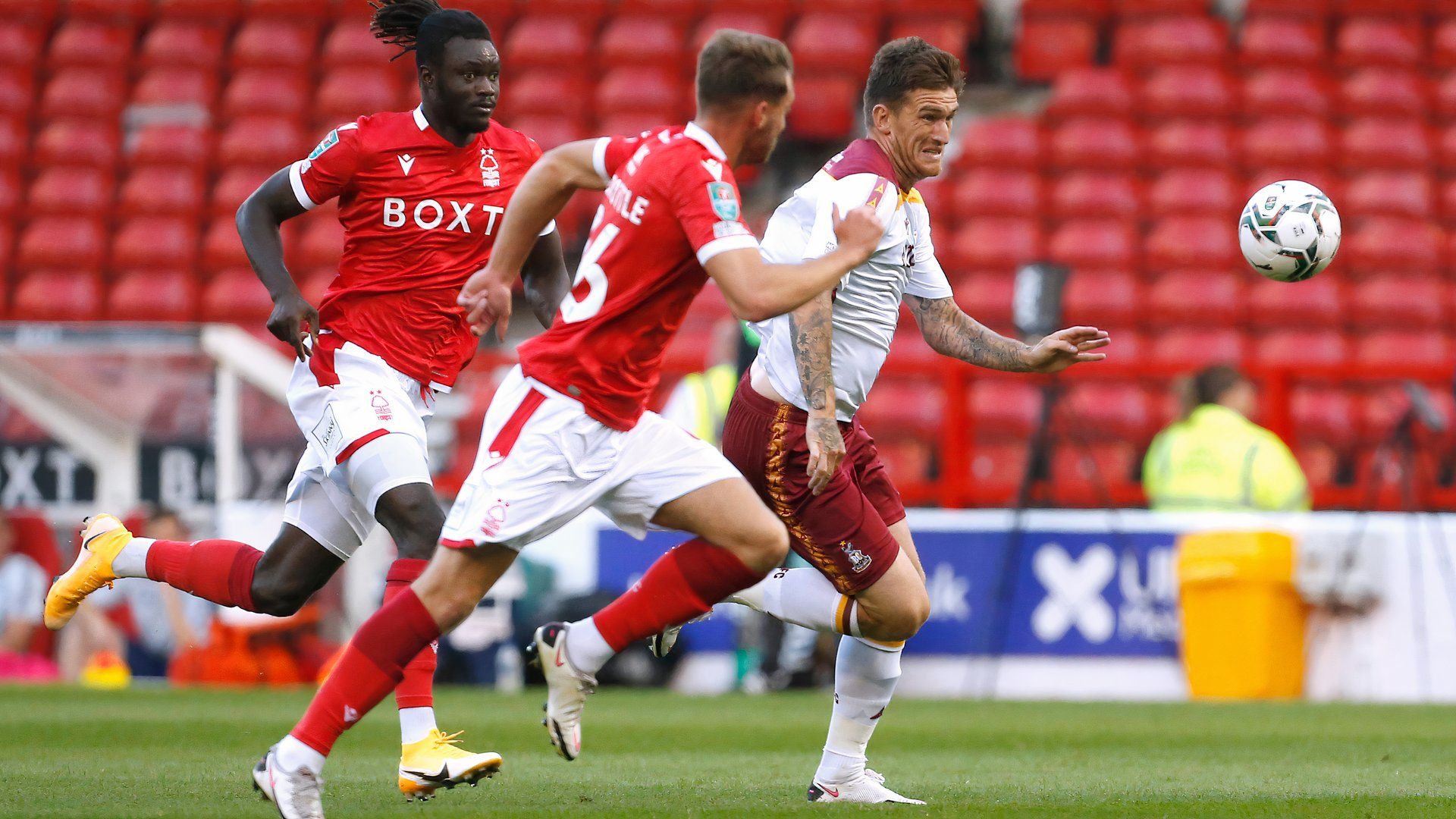 Bradford City Andy Cook v Nottingham Forest