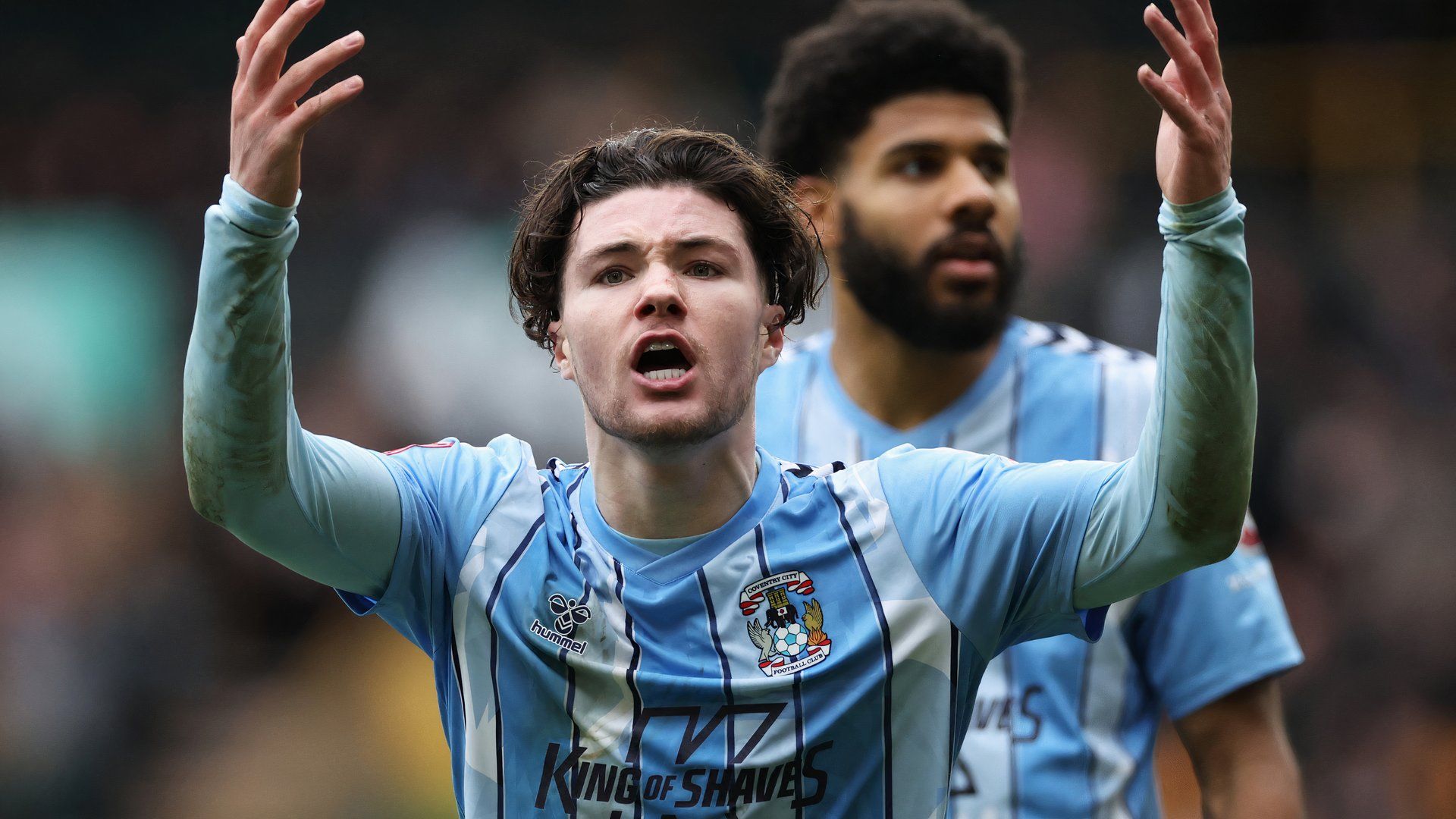 Callum O'Hare in action for Coventry City